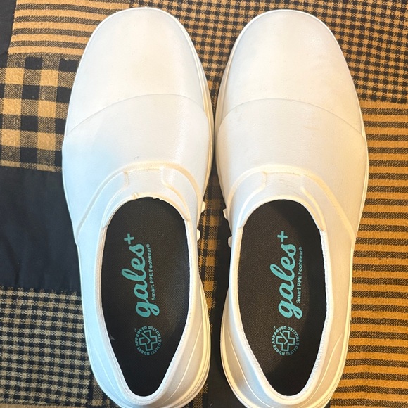 Gales Nursing White Slip-On Shoes - Picture 1 of 4